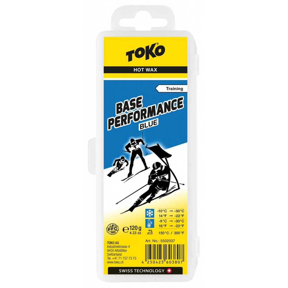 Toko Base Performance Hot Wax blue 120g