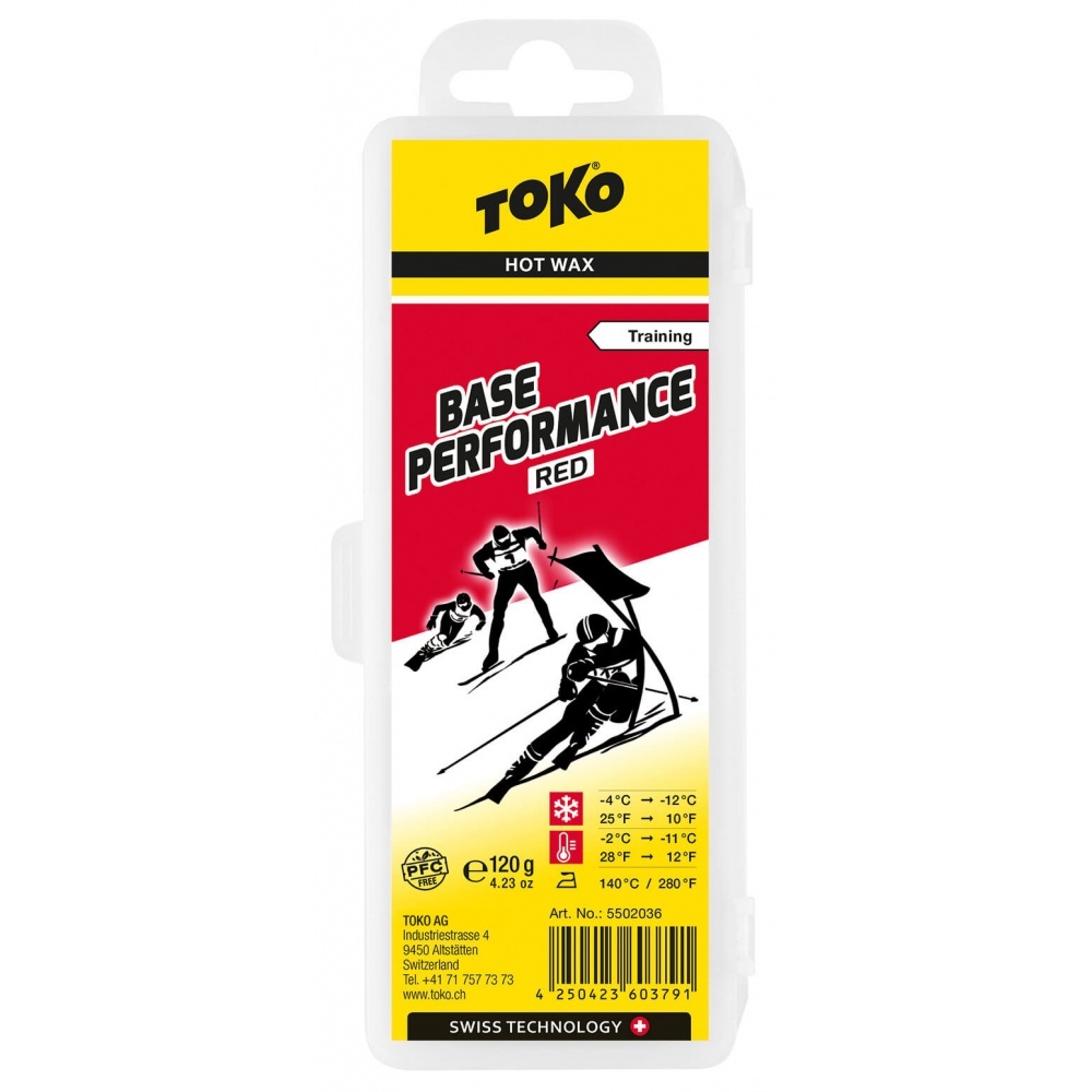 Toko Base Performance Hot Wax red 120g