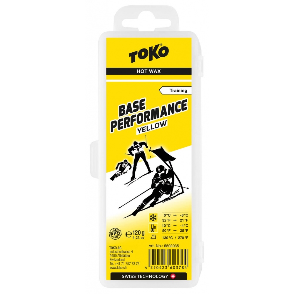 Toko Base Performance Hot Wax yellow 120g