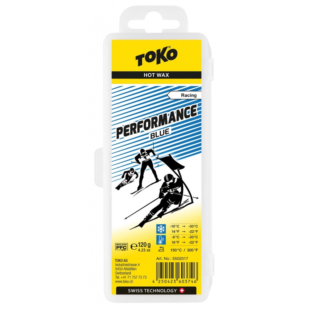 Toko Performance Hot Wax blue 120g