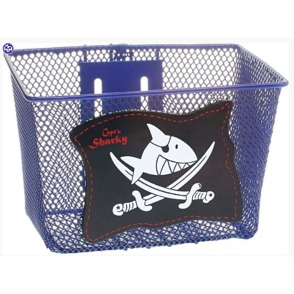 Bike Fashion Kid's Front Basket Capt'n Sharky