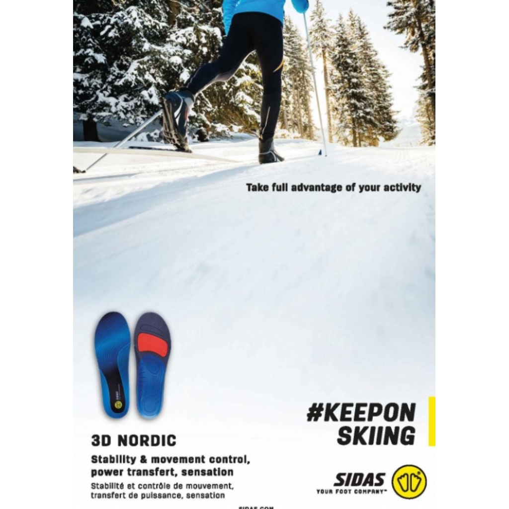 Przybory ortopedyczne Sidas XC Nordic 3D