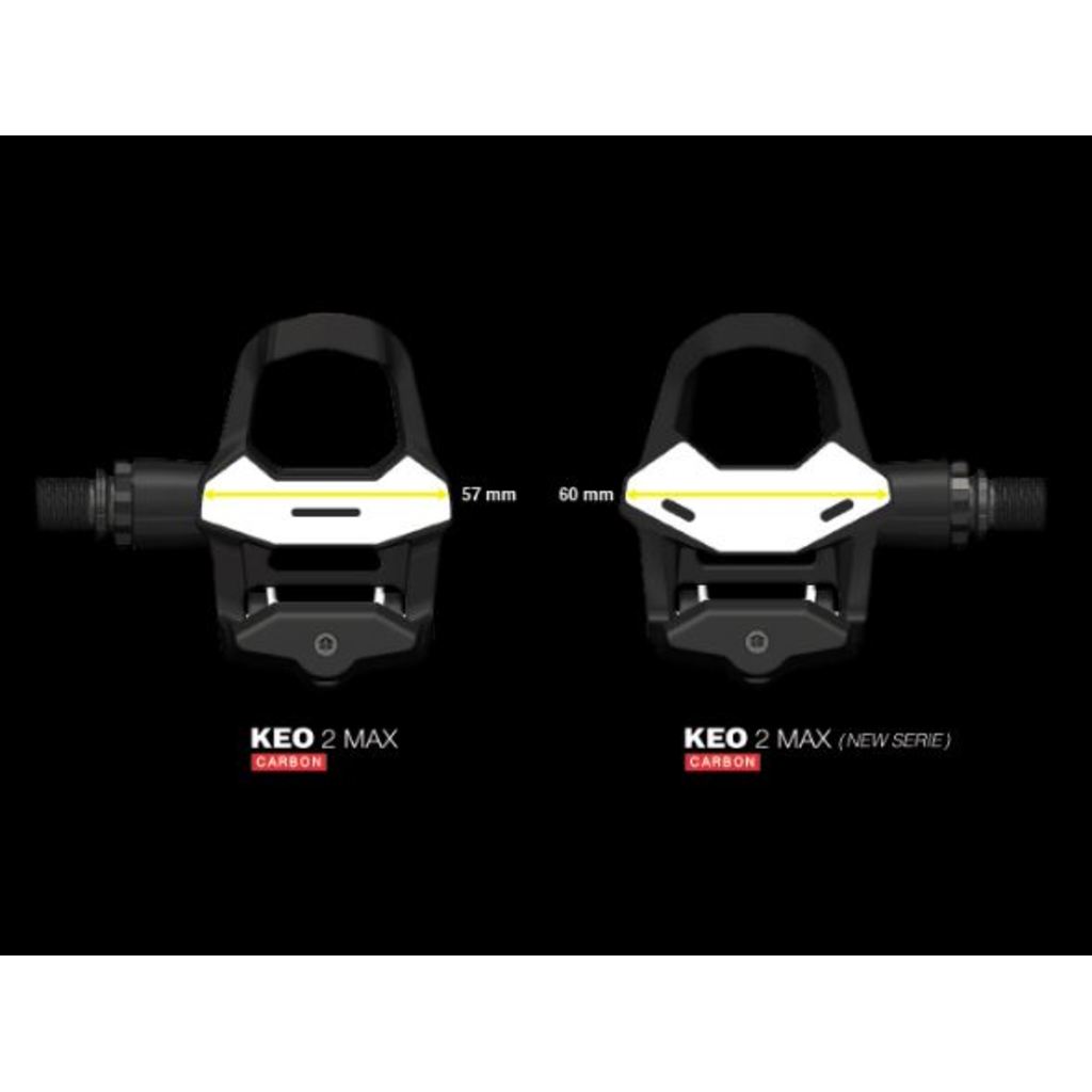 Komponenty do roweru Look Keo 2 Max Carbon 9/16