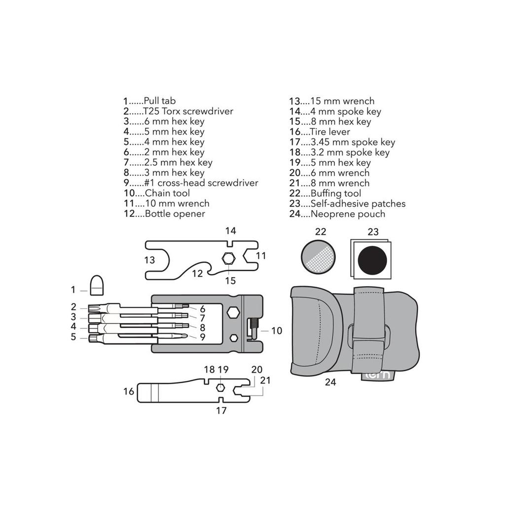 Akcesoria rowerowe Tern Tool™ 2.0