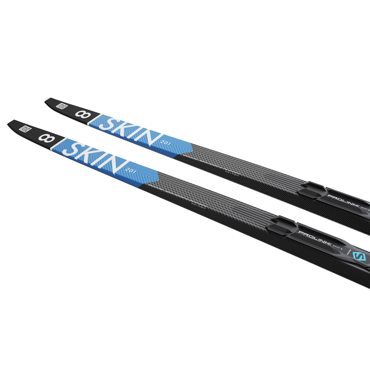 Biegówki Salomon RC8 eSkin + binding (Prolink Shift Pro Cl)