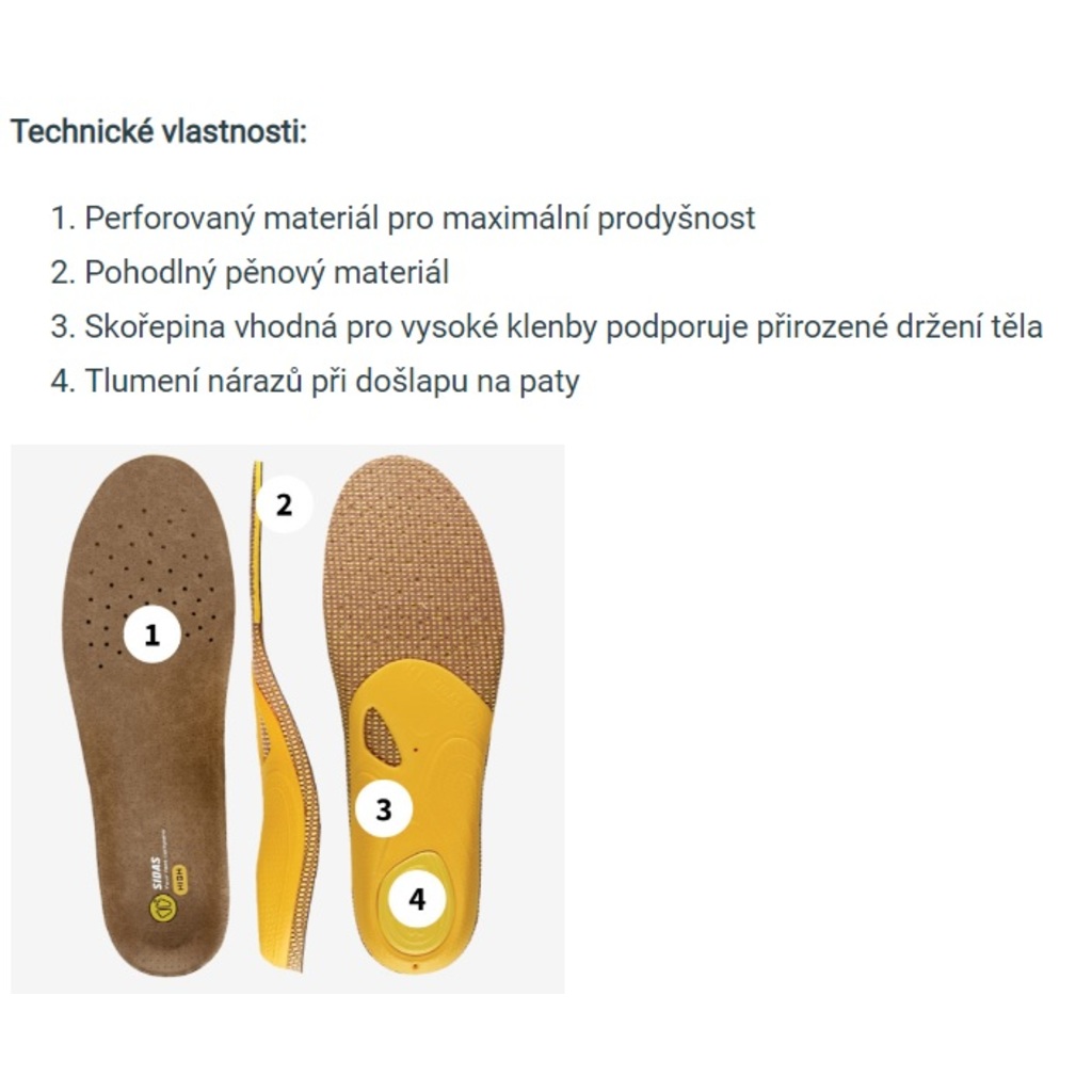 Przybory ortopedyczne Sidas 3Feet Outdoor High 