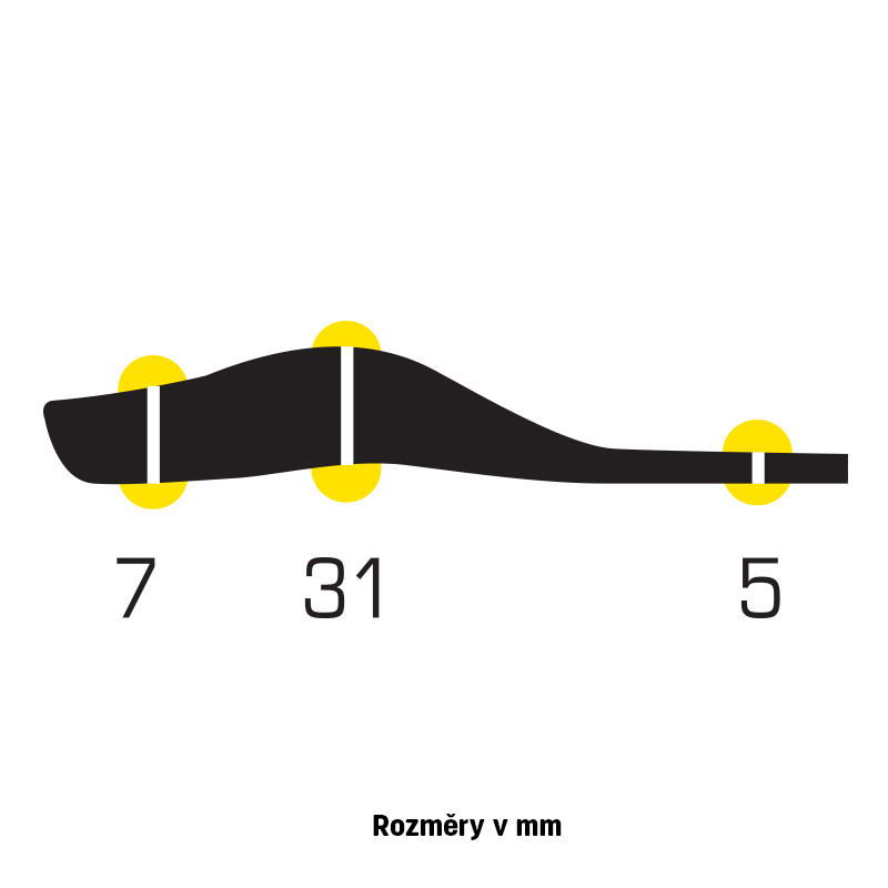 Przybory ortopedyczne Sidas 3Feet Outdoor Mid