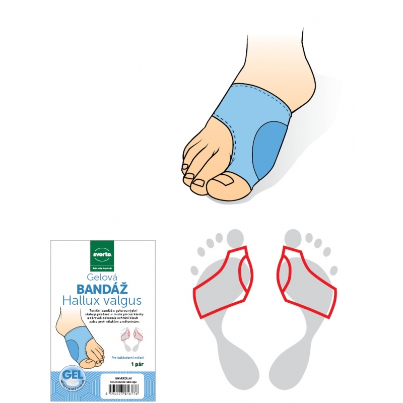 Sidas Bandage Hallux Valgus Gel
