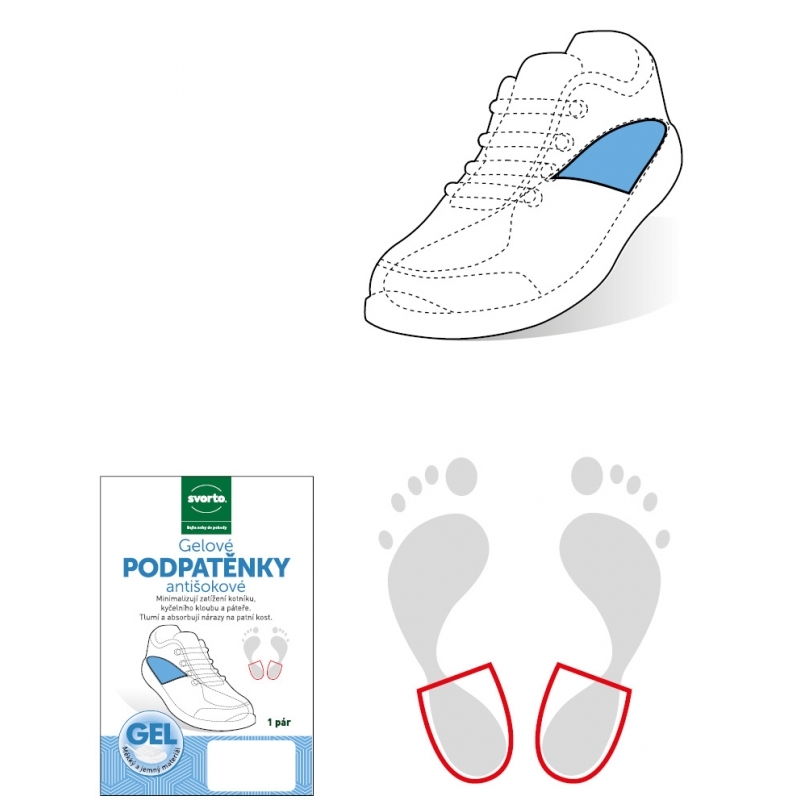 Sidas Gel Heel Insert Antishock