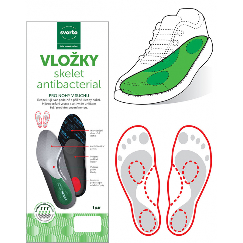 Sidas Insert Skeleton Antibacterial