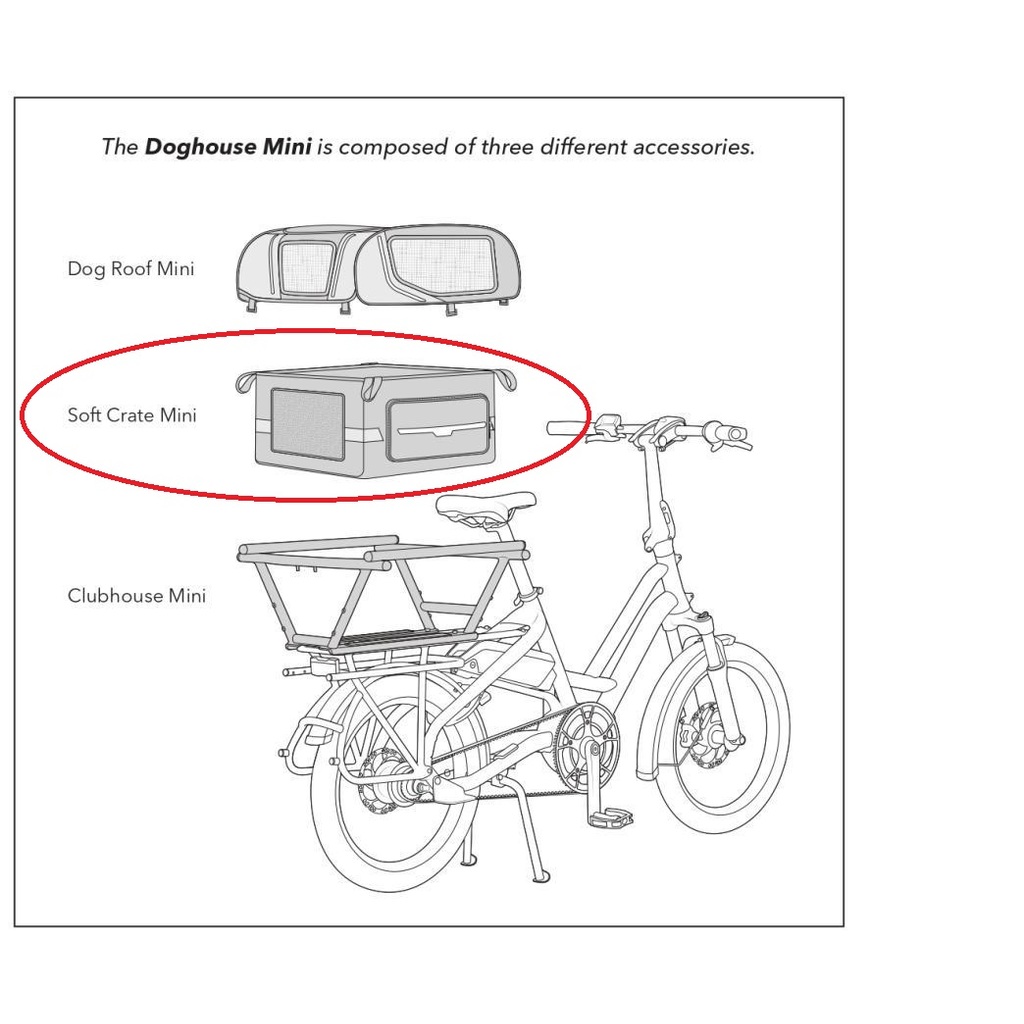 Akcesoria rowerowe Tern Soft Crate™ Mini