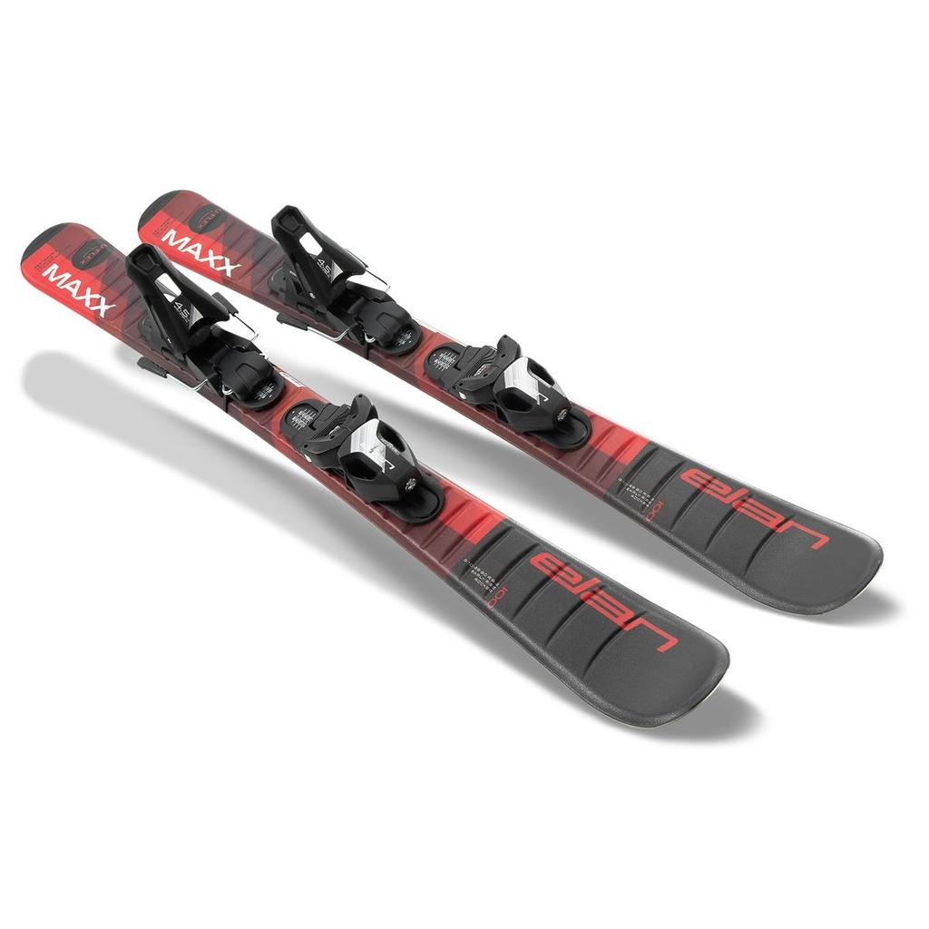 Narty zjazdowe Elan Maxx JRS Black Red