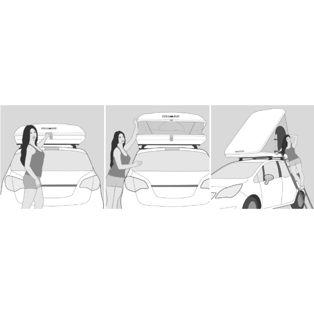 Namioty dachowe Autohome Columbus 