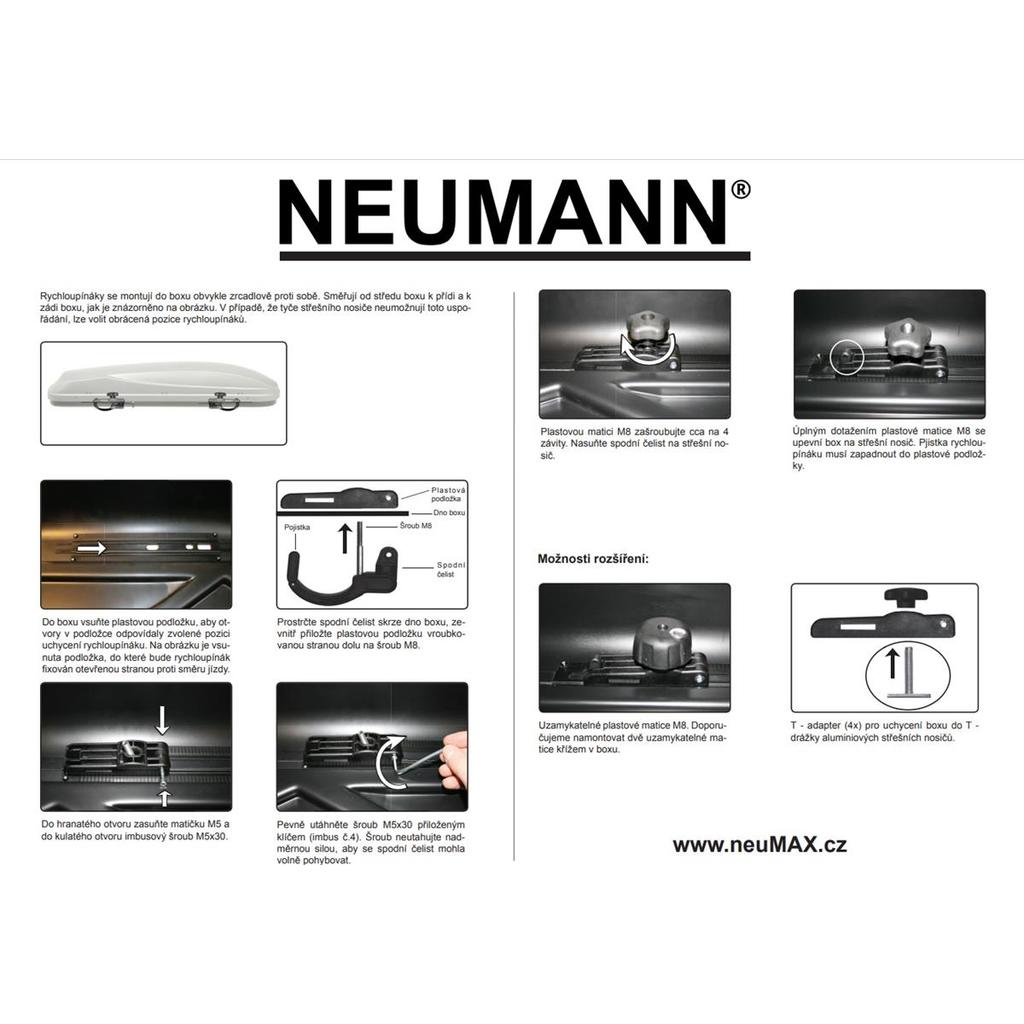 Bagażniki dachowe osprzęt Neumann Complete mounting kit