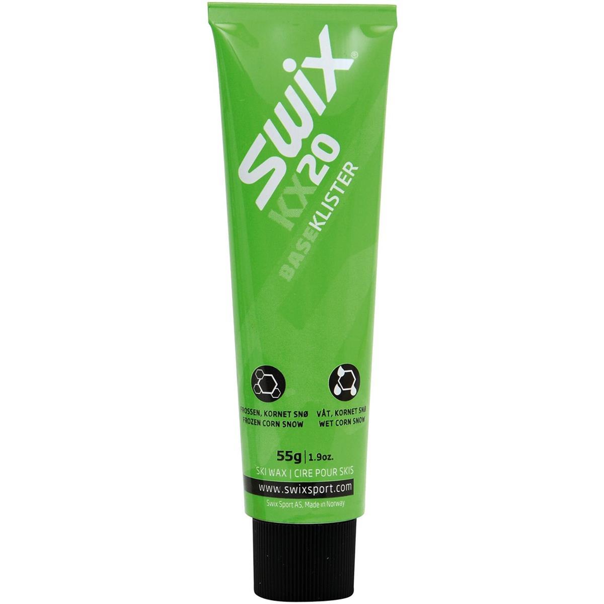 Woski do chodzenia Swix KX20 Green Base Klister 55g