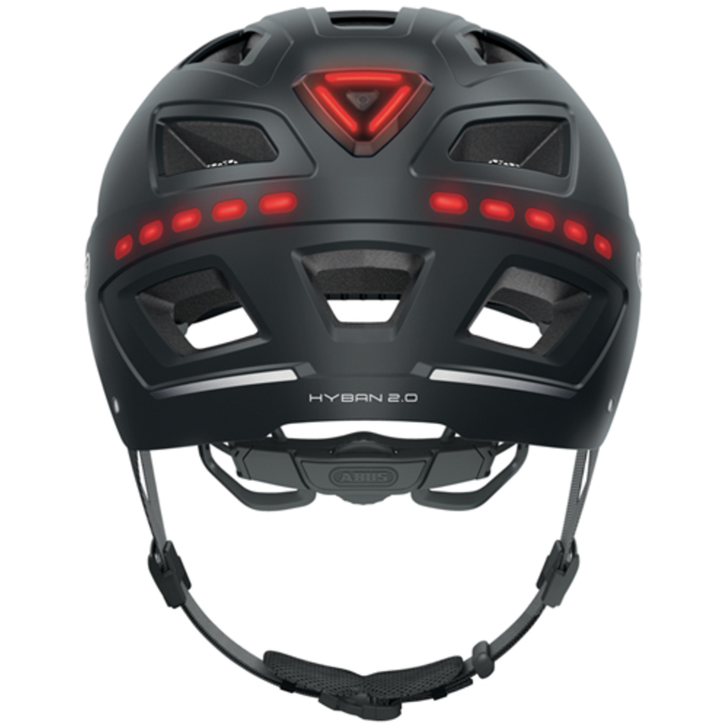 Kaski rowerowe ABUS Hyban 2.0 LED
