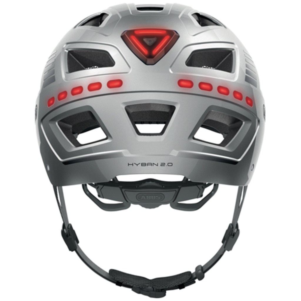Kaski rowerowe ABUS Hyban 2.0 LED