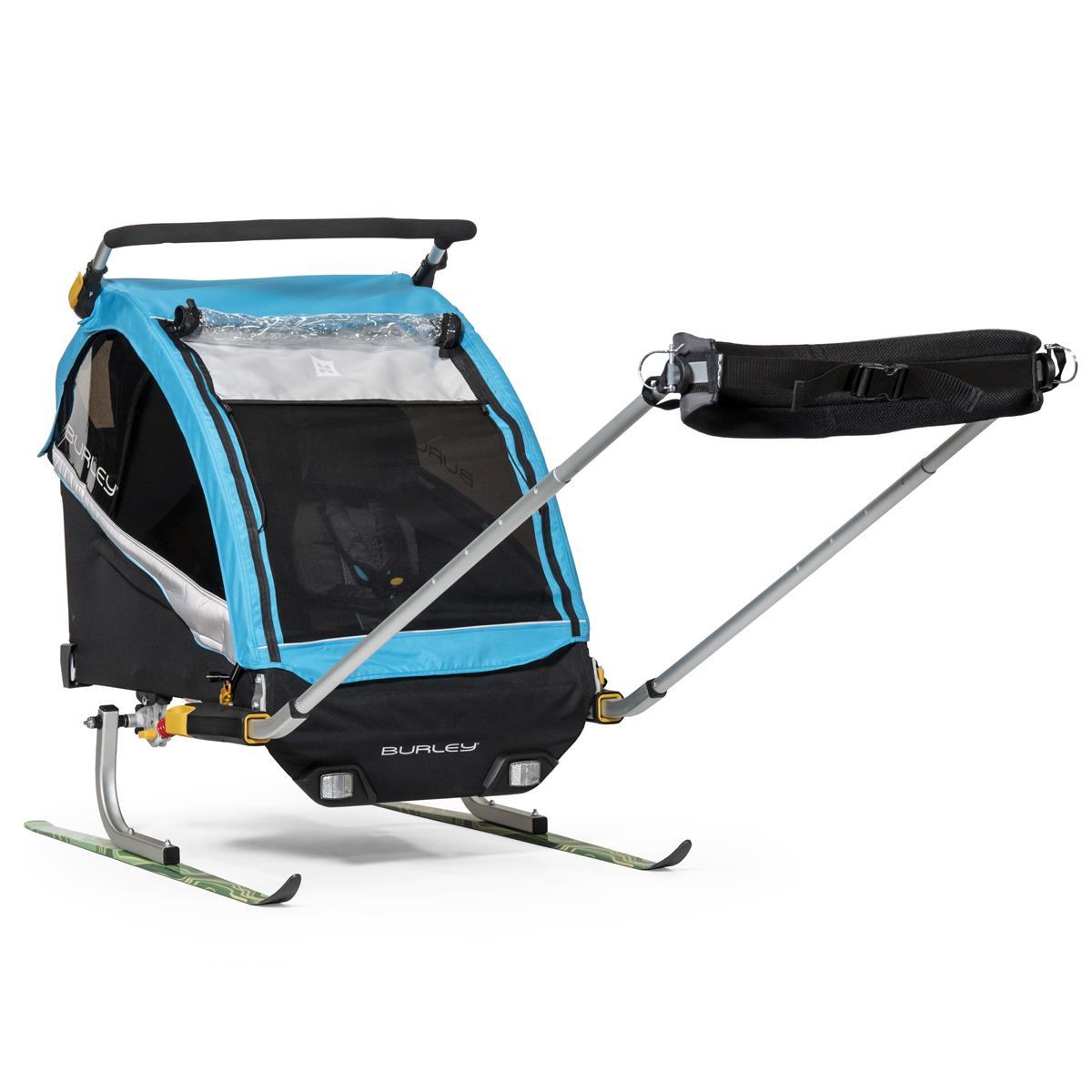 Foteliki i przyczepki BURLEY Ski Set