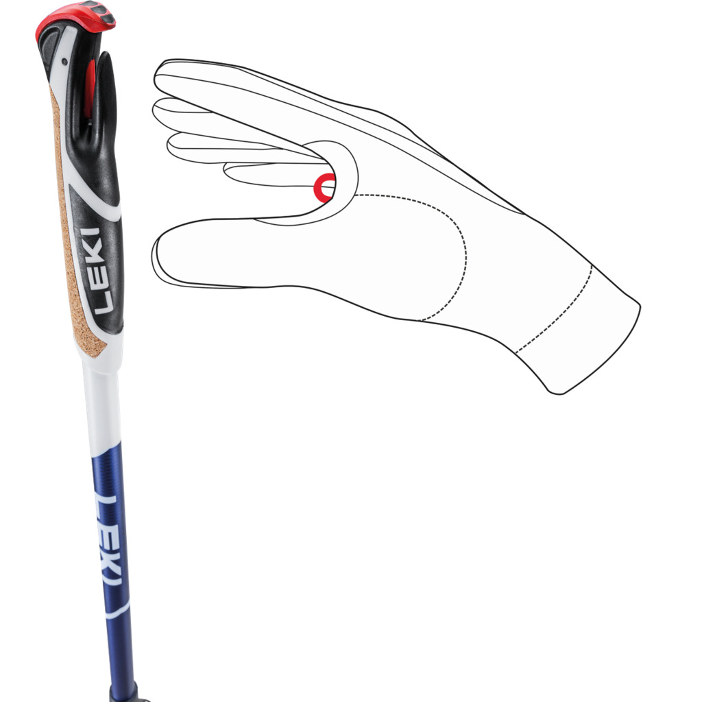 Kije nordic walking + trekking  Leki Smart Supreme
