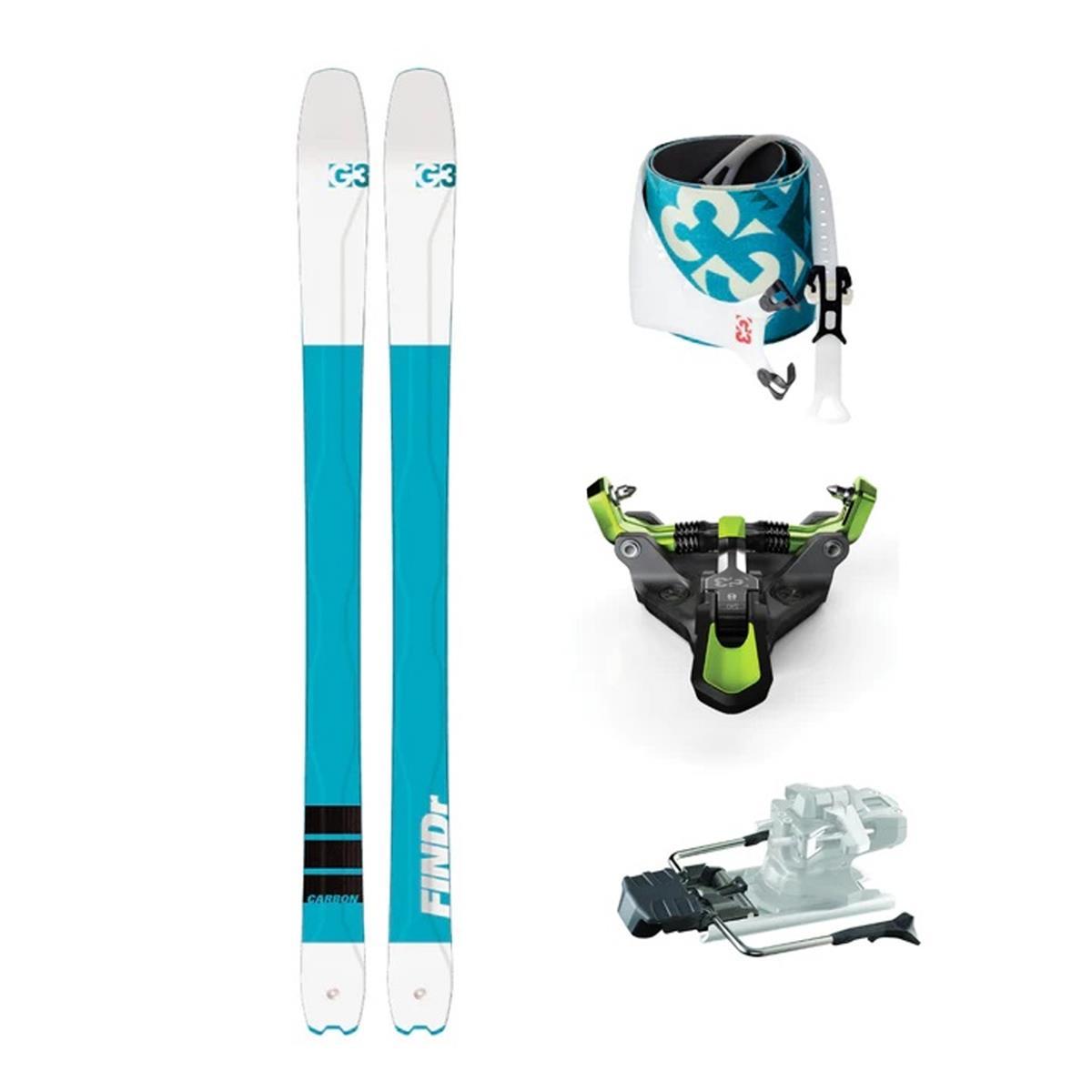Skialp narty G3 FINDr 86 Swift + Skins