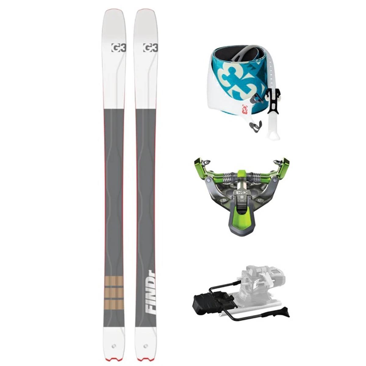 Skialp narty G3 FINDr 94 FLX + Skins