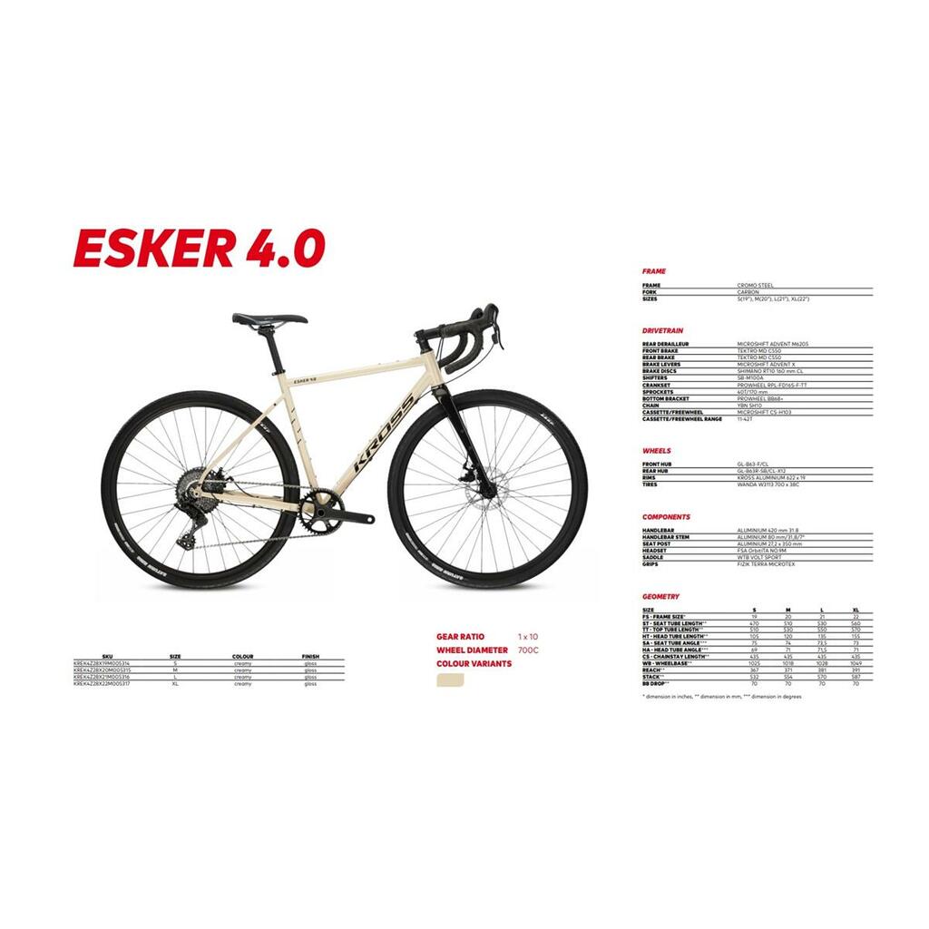 Szosowy / Gravel Kross Esker 4.0 MS