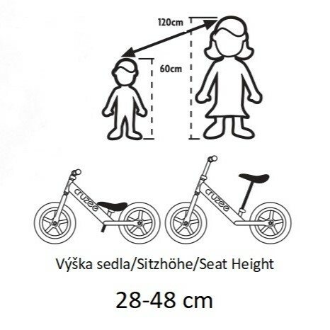 Rowerki biegowe BBF Cruzee Spezial RH 32 cm