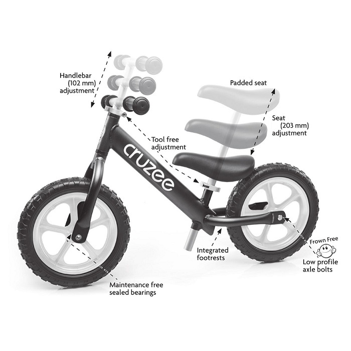 Rowerki biegowe BBF Cruzee Spezial RH 32 cm