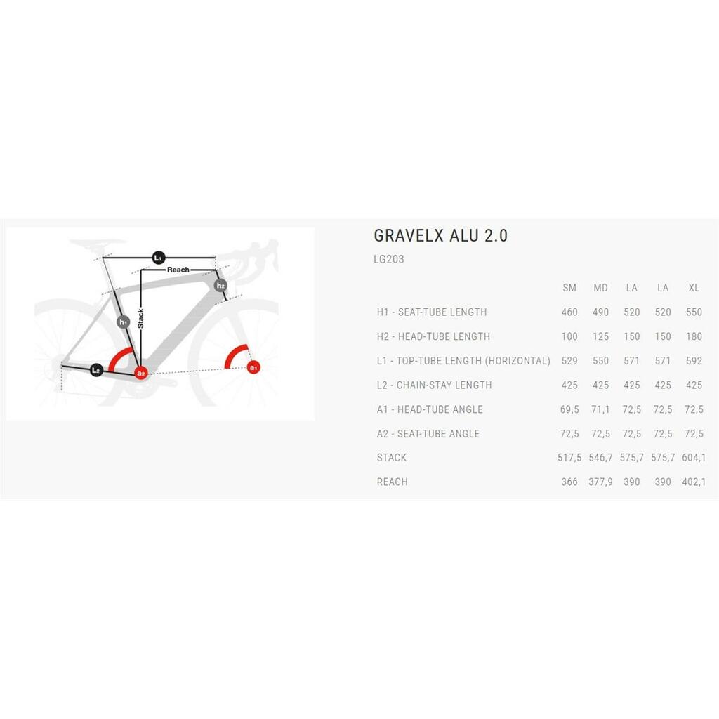 Szosowy / Gravel BH Bikes GravelX ALU 2.0