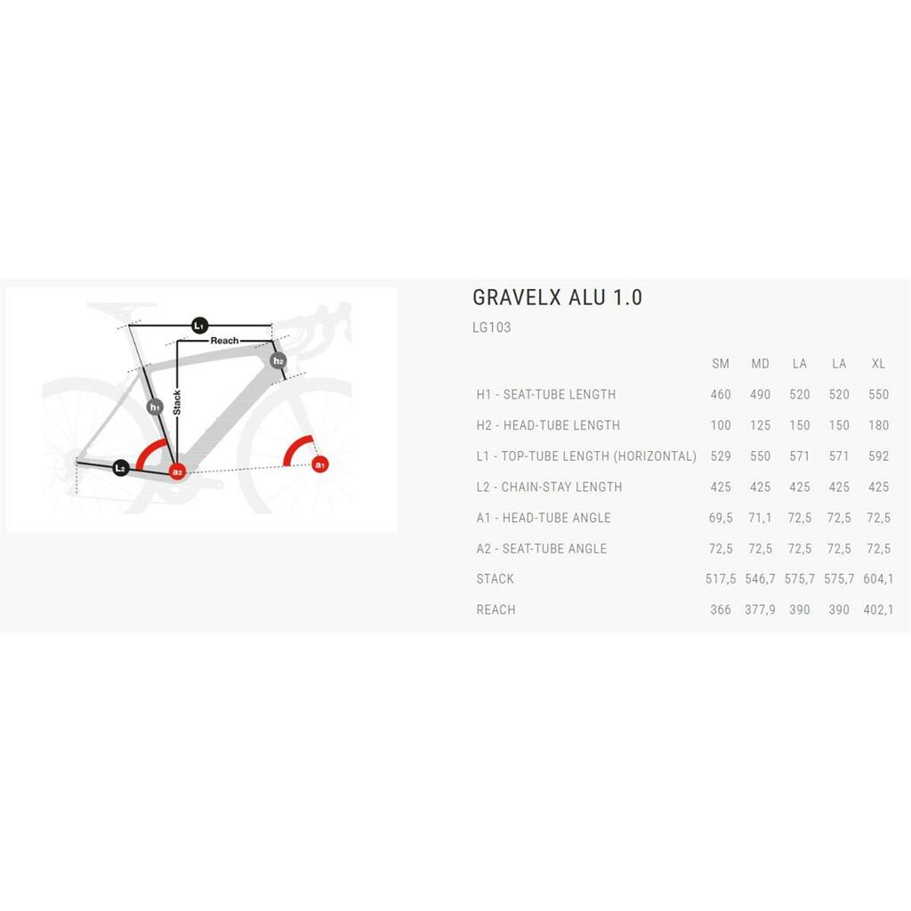 Szosowy / Gravel BH Bikes GravelX ALU 1.0
