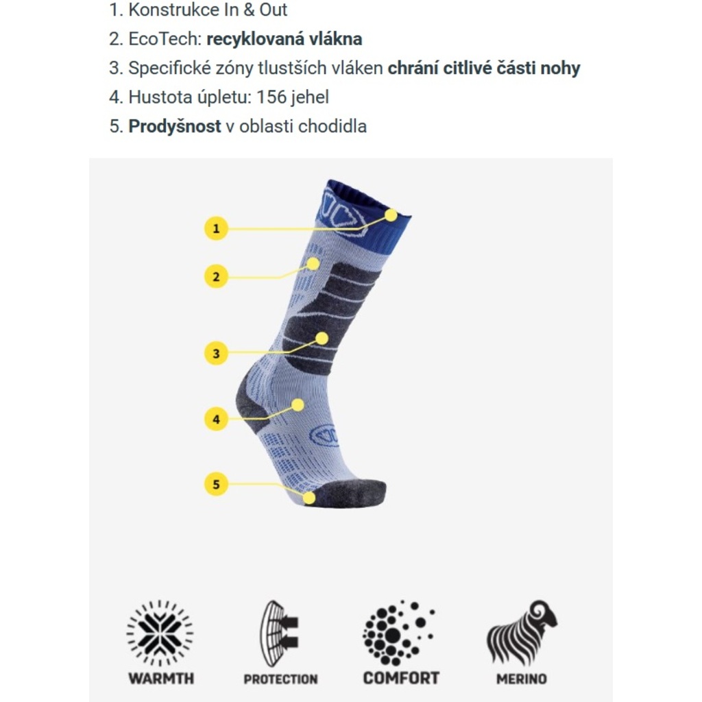 Skarpety Sidas Ski Comfort Plus 