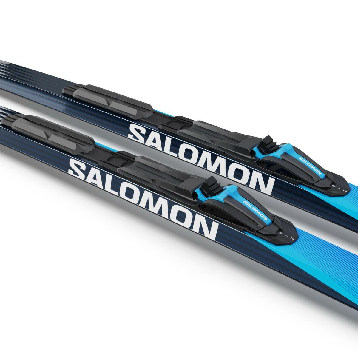 Biegówki Salomon S/Lab Skate Blue + binding (Prolink Shift Race)