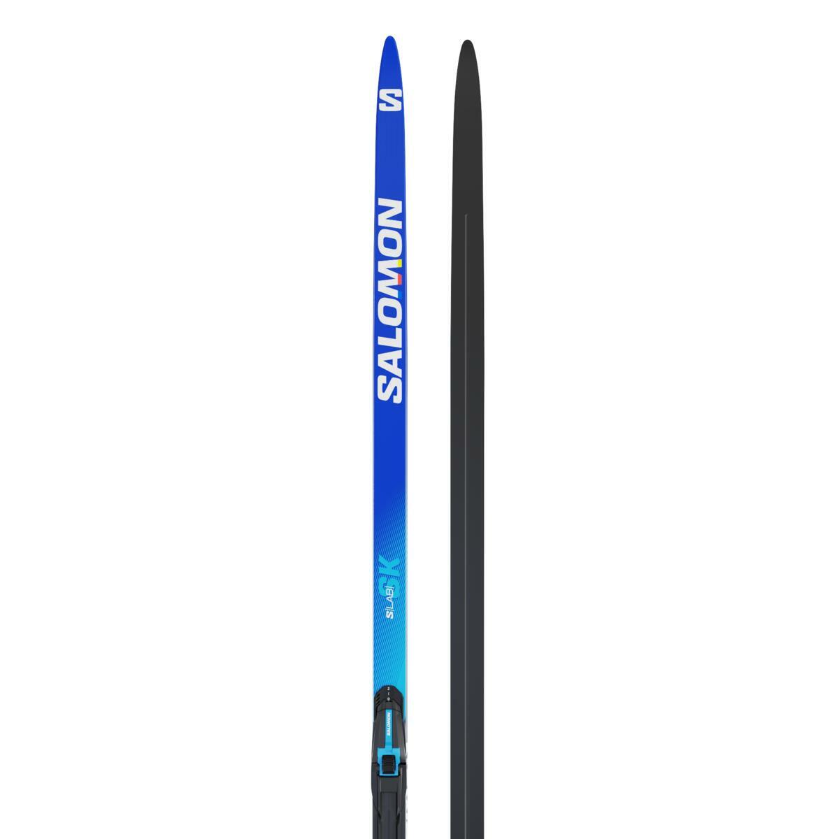 Biegówki Salomon S/Lab Skate Blue + binding (Prolink Shift Race)