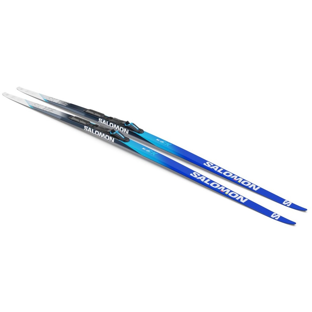 Biegówki Salomon S/Lab Skate Blue + binding (Prolink Shift Race)