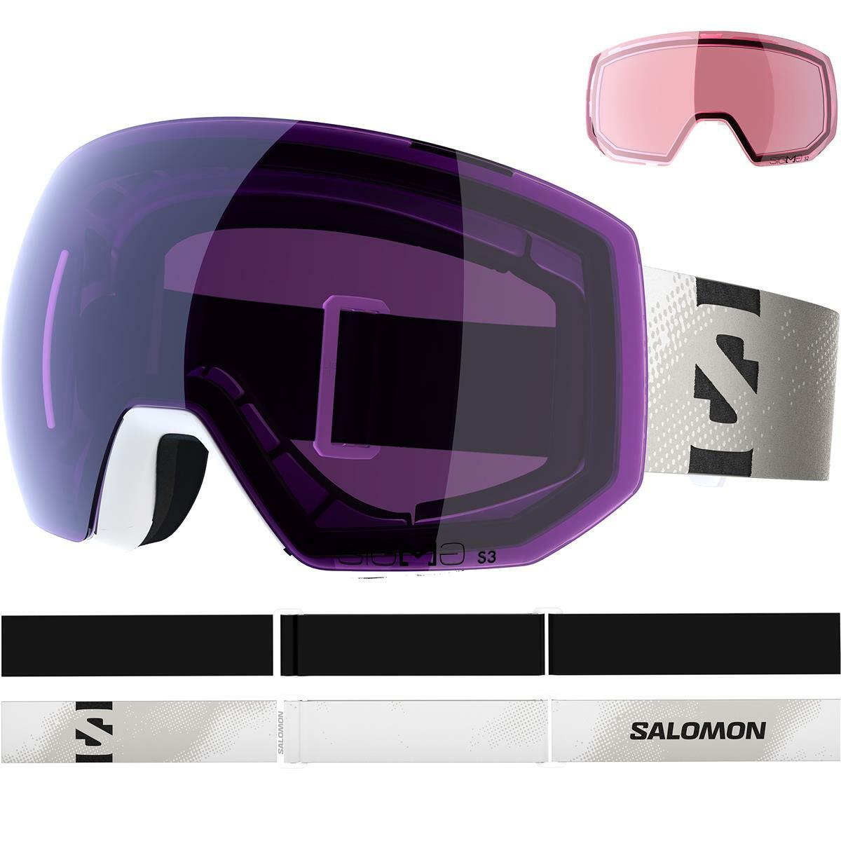 Gogle Salomon Radium Pro Sigma + Extra Lens