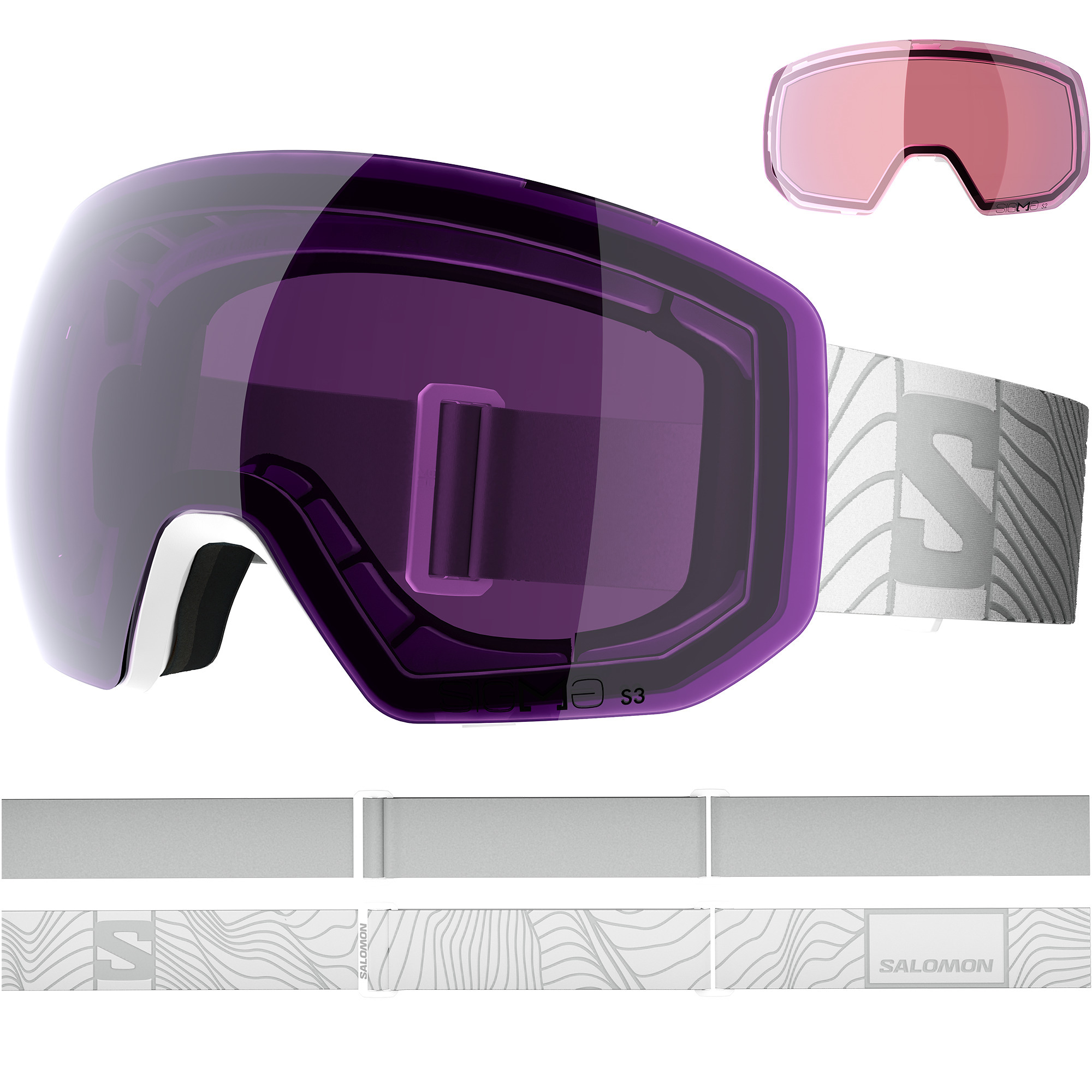 Salomon Radium Pro S Sigma + Extra Lens