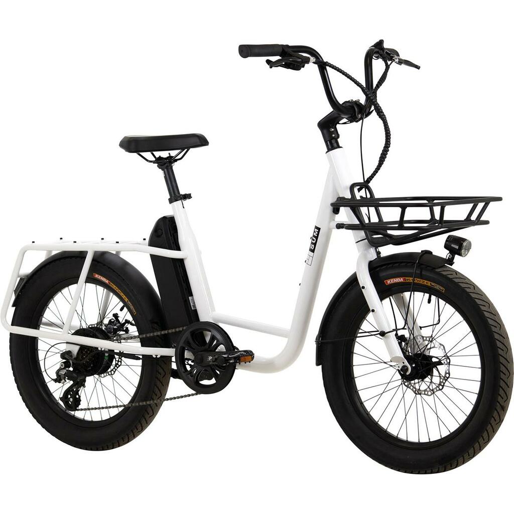Rowery elektryczne SUM E-Cargo UCO Steel Wave Bafang 374 Wh
