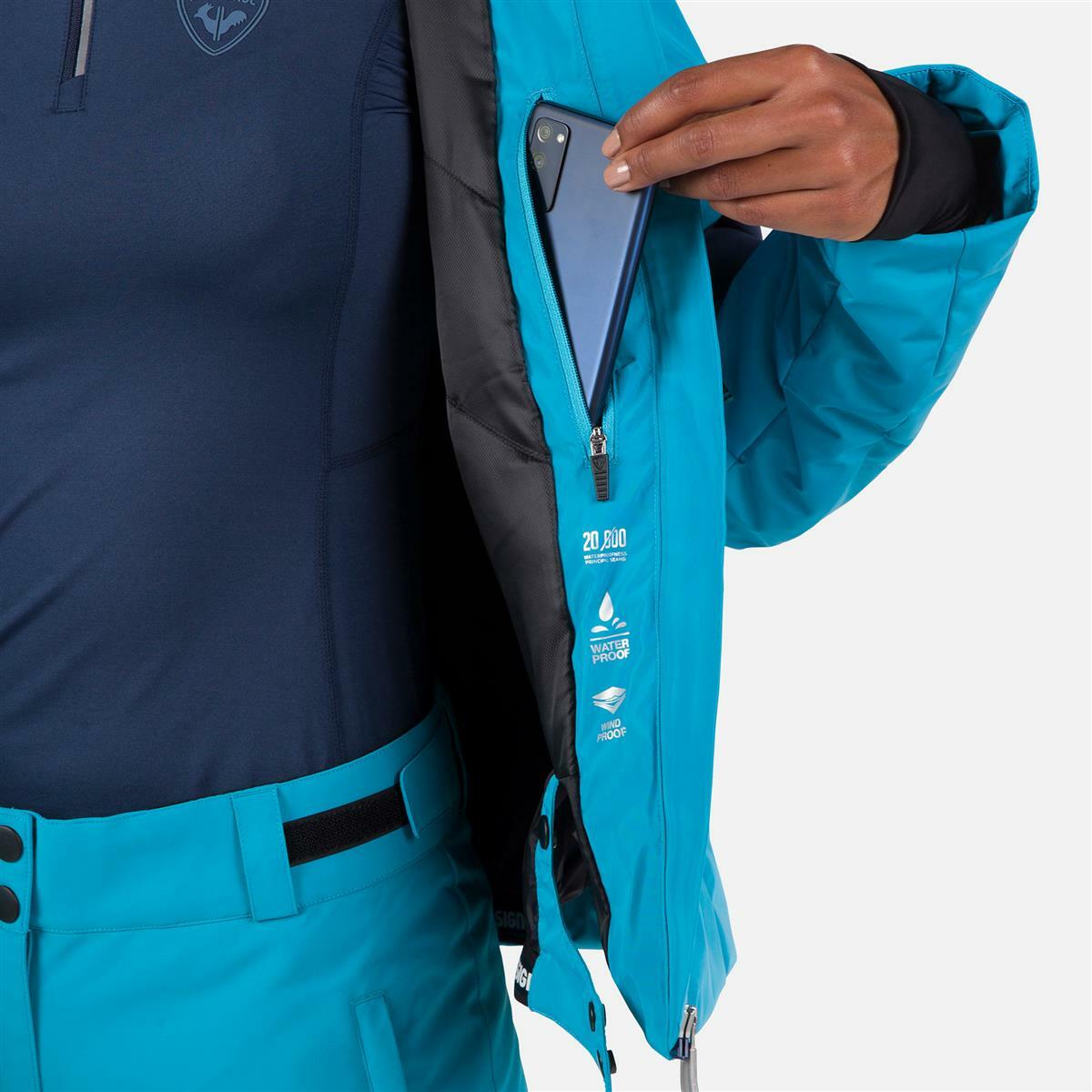 Kurtki Rossignol Apparel  W Wispile Puffy JKT