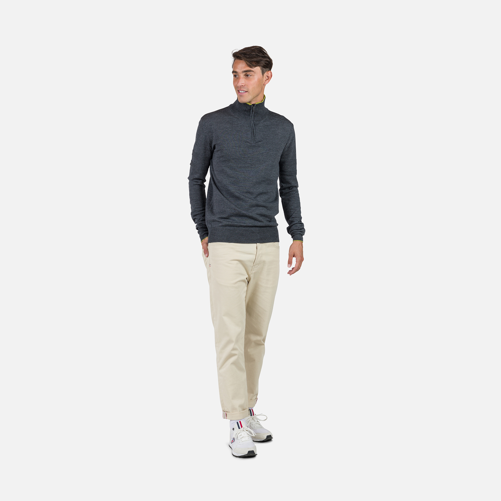Odzież Rossignol Apparel  Stripe HZ Knit New 
