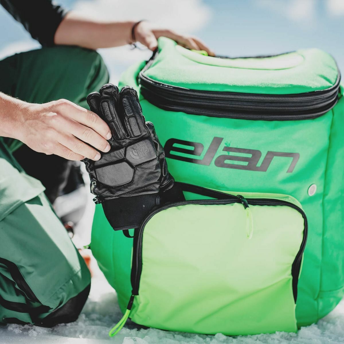 Pokrowce na sprzęt narciarski Elan Race Backpack