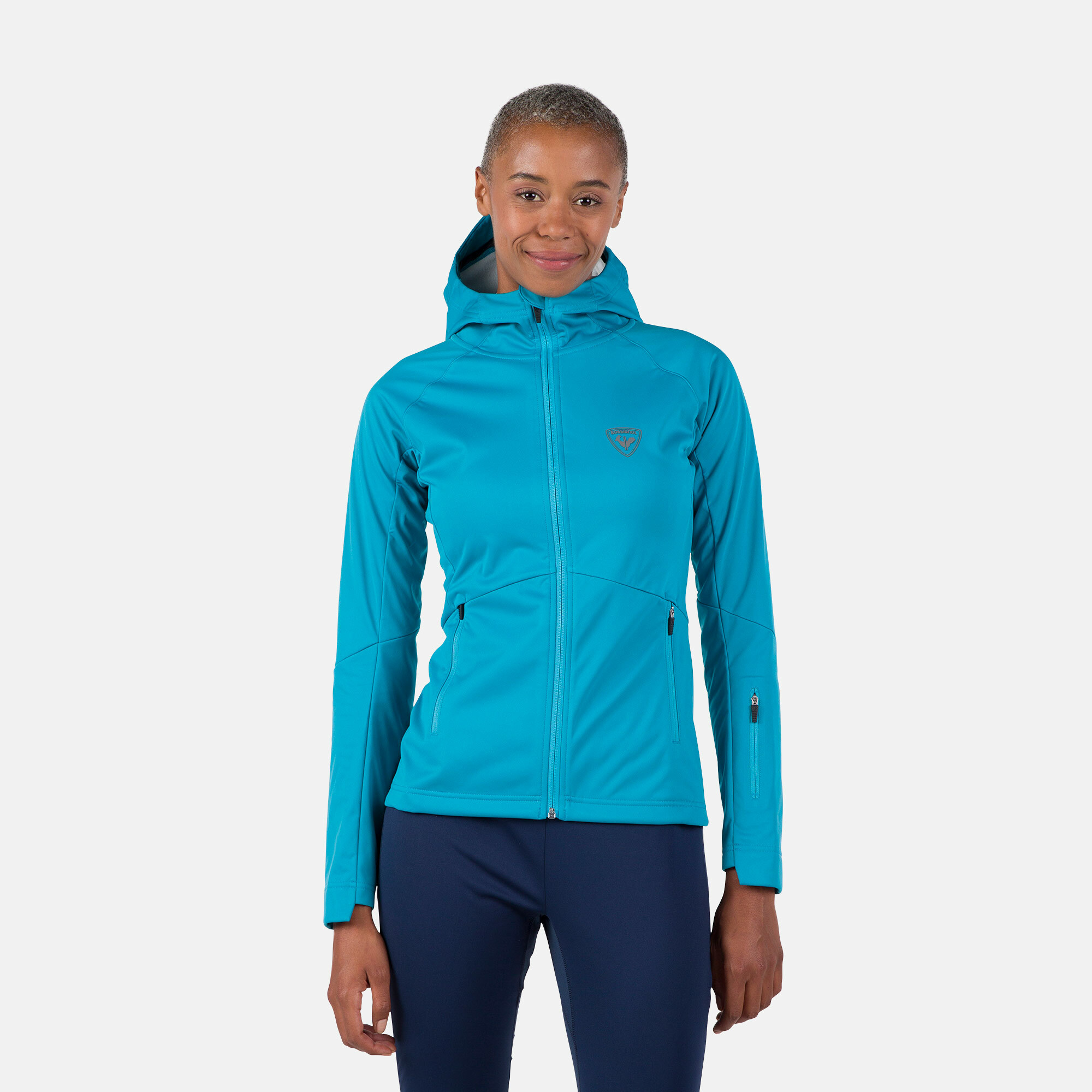 Kurtki biegowe Rossignol Apparel  W Genetys Hood JKT