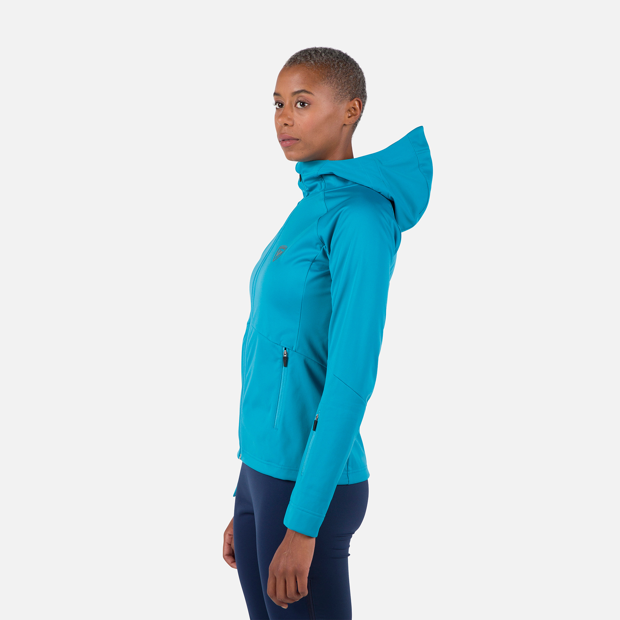 Kurtki biegowe Rossignol Apparel  W Genetys Hood JKT