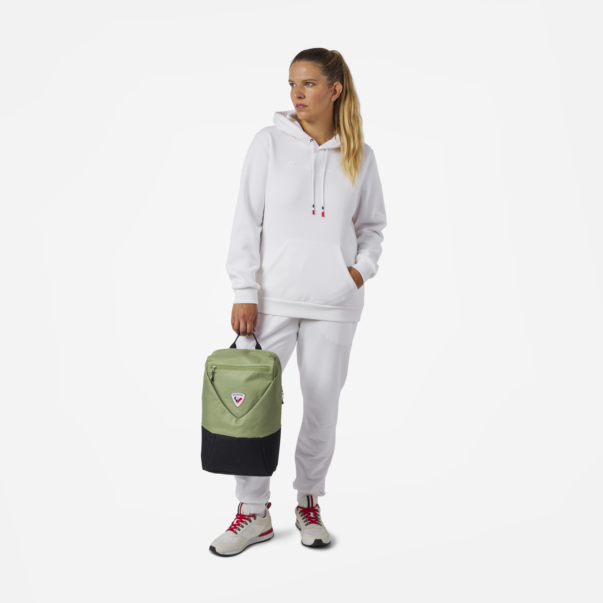Odzież Rossignol Apparel  W Logo Sweat Hood FL 