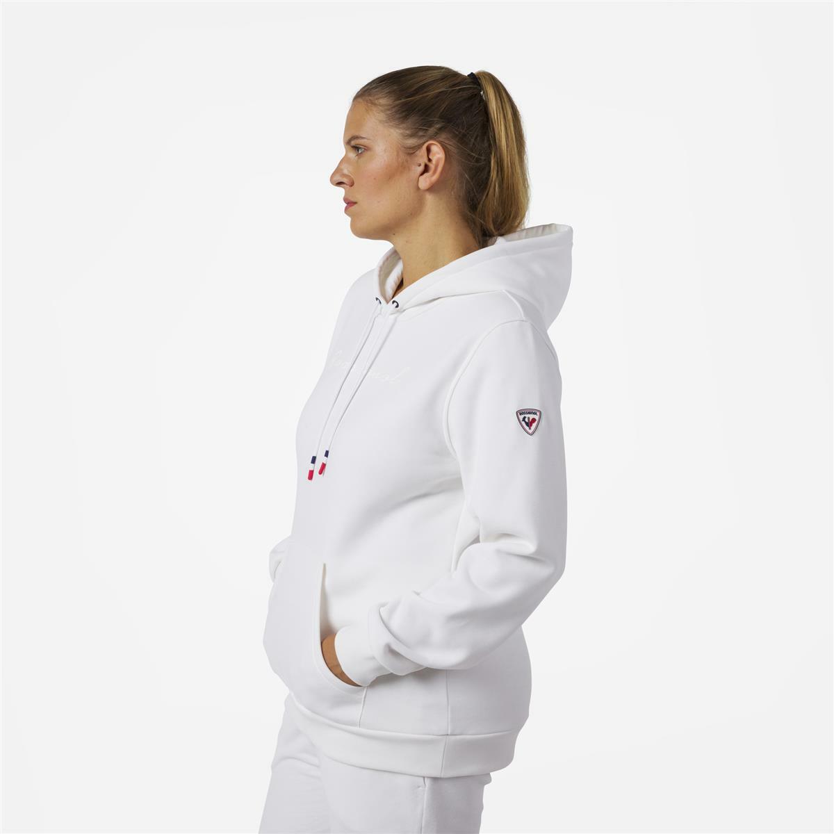 Odzież Rossignol Apparel  W Logo Sweat Hood FL 