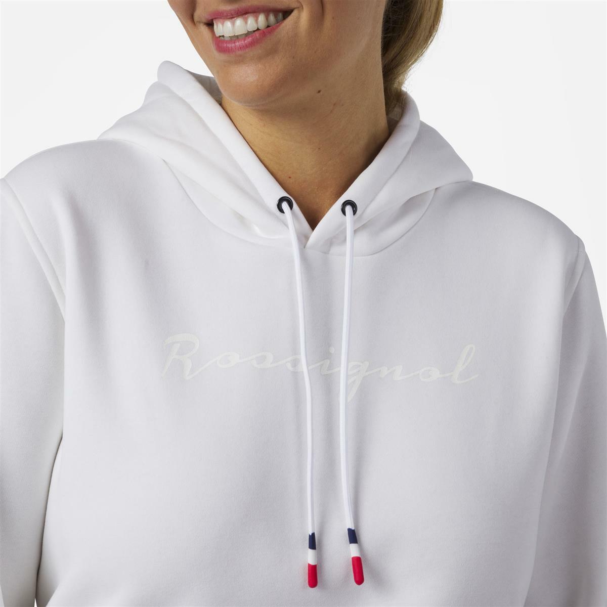 Odzież Rossignol Apparel  W Logo Sweat Hood FL 