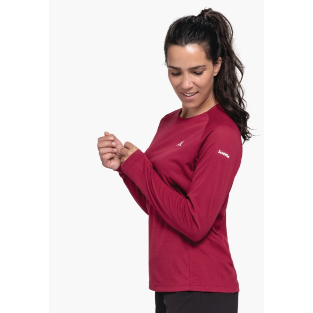 Bielizna termoaktywna Schöffel Longsleeve Style Blaueis WMS