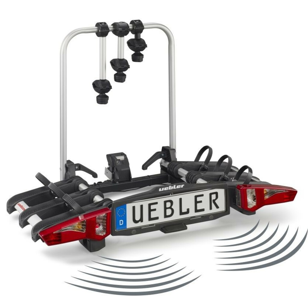 Bagażniki rowerowe Uebler i31-DC + parking sensors + transfer bag 