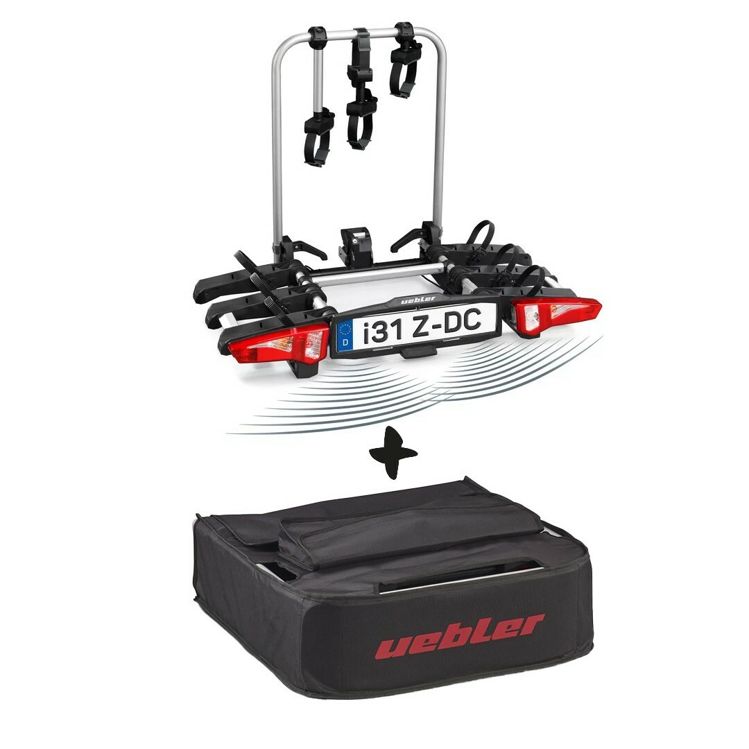 Uebler i31 Z-DC + parking sensors + transfer bag